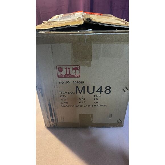 Bethel International MU48 Gold Wall Sconce Lighting Open‎ Box - Picture 5 of 6